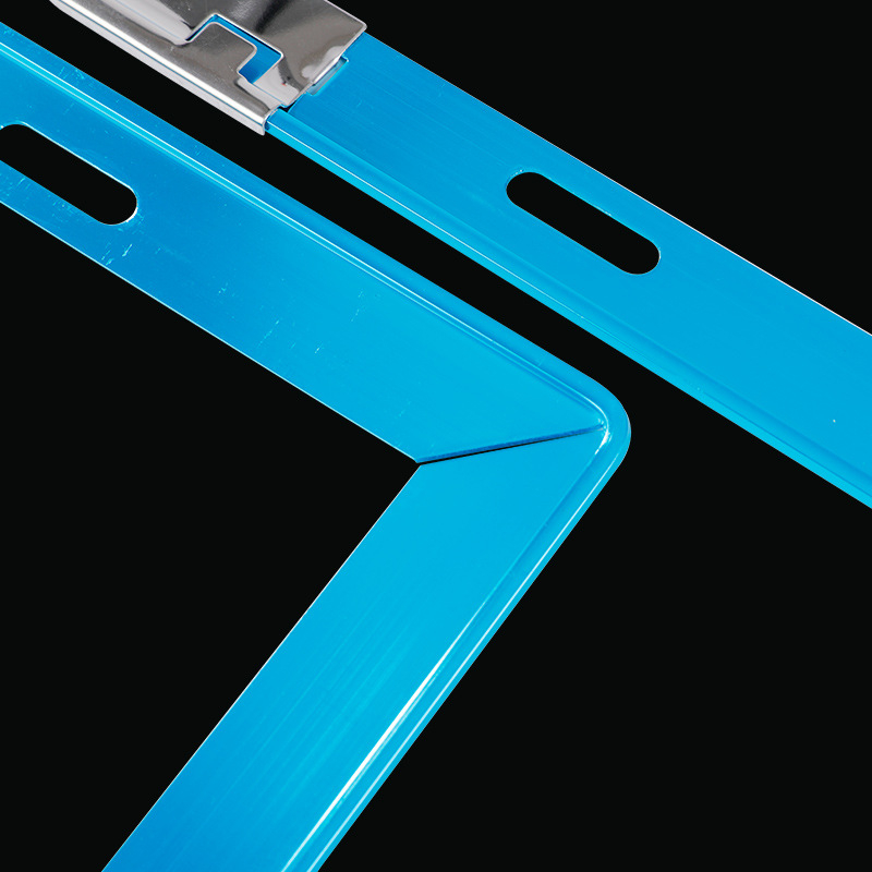 Rombi kujuga magneesiumisulamist numbriraam, mudel lx00, bränd Ji Dingchang, sobib sõidukitele