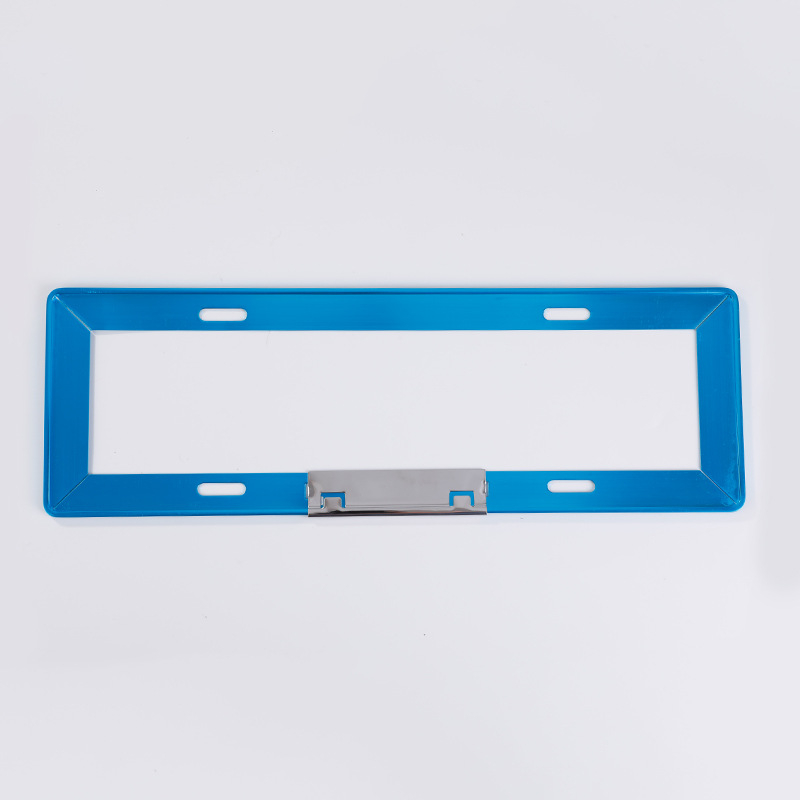 Rombi kujuga magneesiumisulamist numbriraam, mudel lx00, bränd Ji Dingchang, sobib sõidukitele