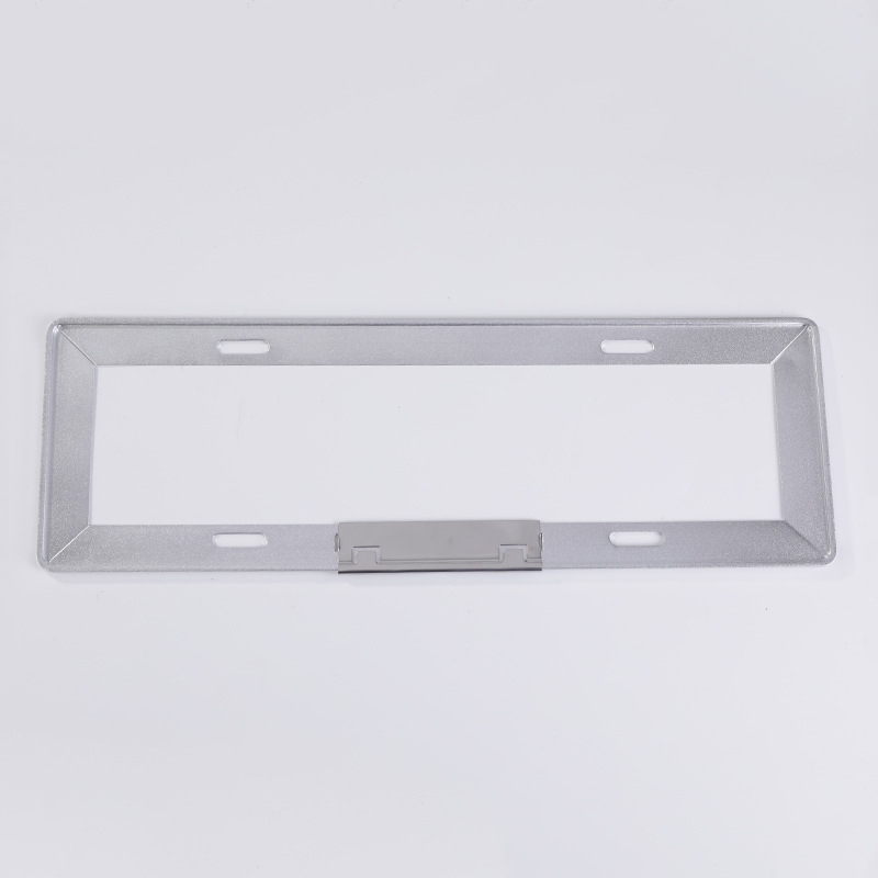 Rombi kujuga magneesiumisulamist numbriraam, mudel lx00, bränd Ji Dingchang, sobib sõidukitele