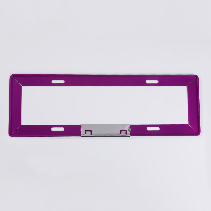 Rombi kujuga magneesiumisulamist numbriraam, mudel lx00, bränd Ji Dingchang, sobib sõidukitele