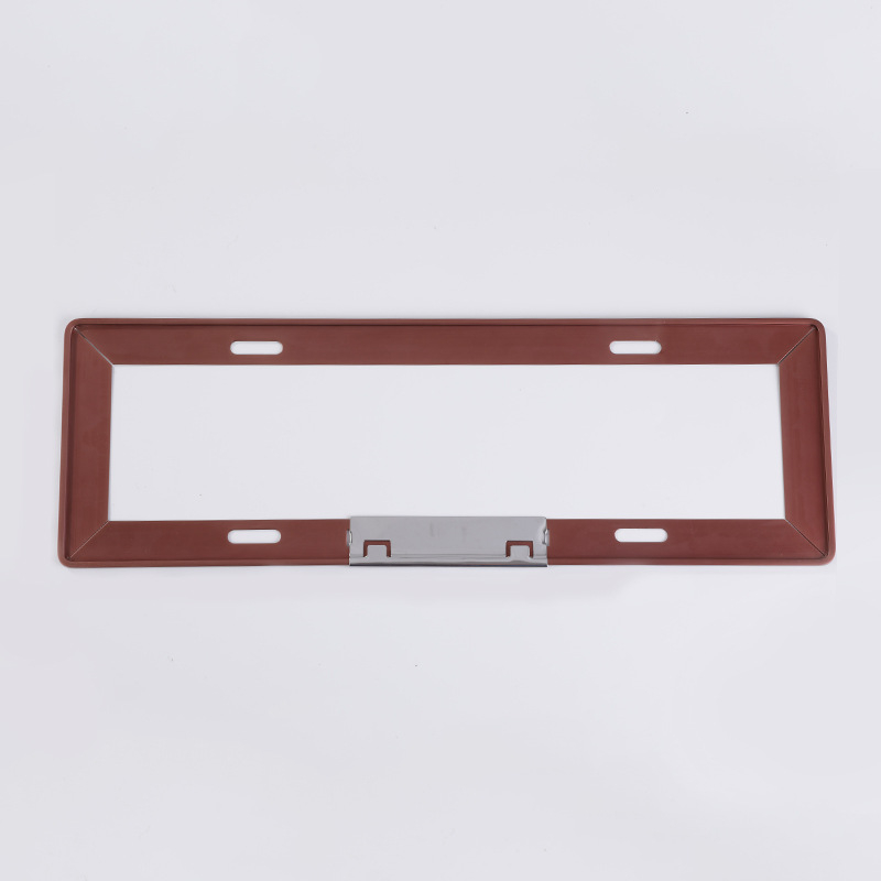 Rombi kujuga magneesiumisulamist numbriraam, mudel lx00, bränd Ji Dingchang, sobib sõidukitele