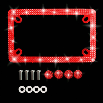 Mootorratta registrinumbri raam, roostevabast terasest, ristkülikukujuline, mudel 020, universaalne, tootenumber yy77
