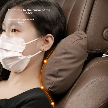 Shannai auto kaela padi – suede väliskate, mäluvahtu täidis, universaalne ühilduvus, kõikidele aastaaegadele