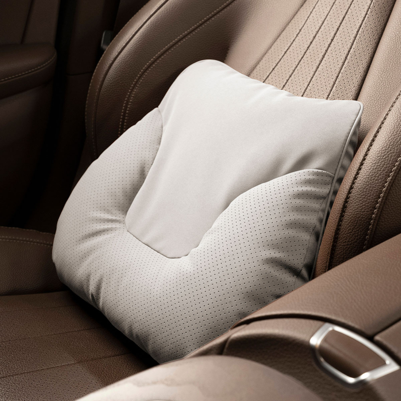 Shannai auto kaela padi – suede väliskate, mäluvahtu täidis, universaalne ühilduvus, kõikidele aastaaegadele