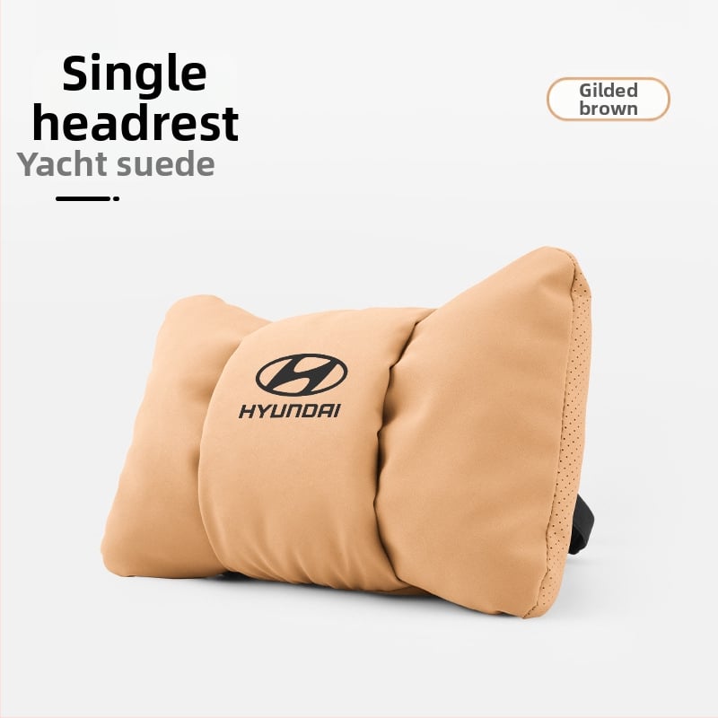 Autopea ja alaselja padja komplekt – universaalne sobivus, kõikide aastaaegade jaoks, välisk materia jaht veluur, täidis pilve puuvill, margi logo muster