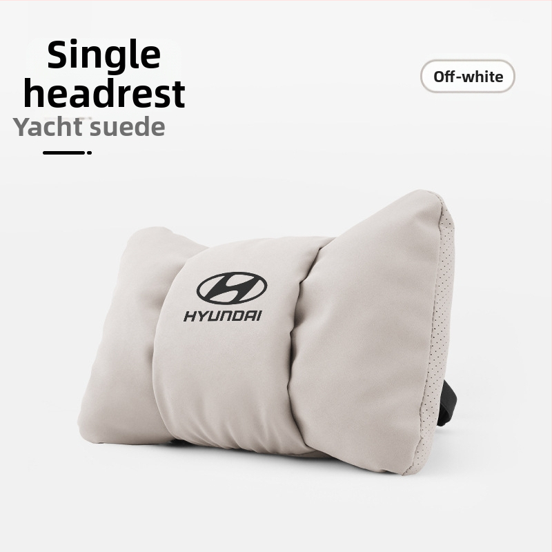 Autopea ja alaselja padja komplekt – universaalne sobivus, kõikide aastaaegade jaoks, välisk materia jaht veluur, täidis pilve puuvill, margi logo muster