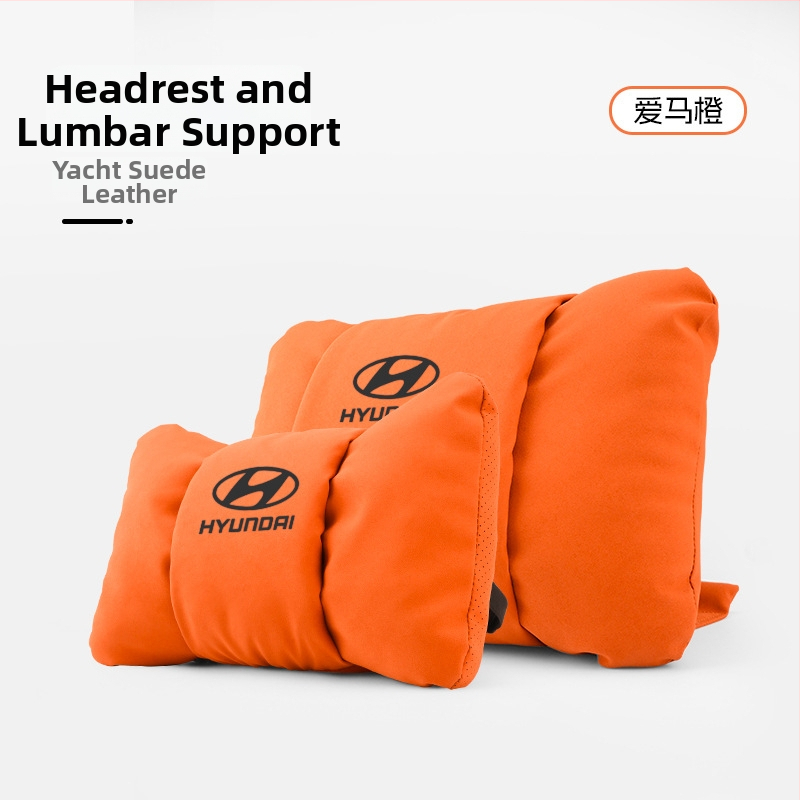 Autopea ja alaselja padja komplekt – universaalne sobivus, kõikide aastaaegade jaoks, välisk materia jaht veluur, täidis pilve puuvill, margi logo muster