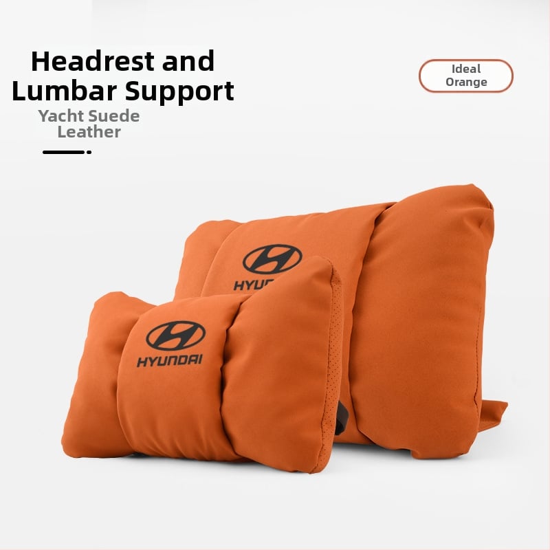 Autopea ja alaselja padja komplekt – universaalne sobivus, kõikide aastaaegade jaoks, välisk materia jaht veluur, täidis pilve puuvill, margi logo muster