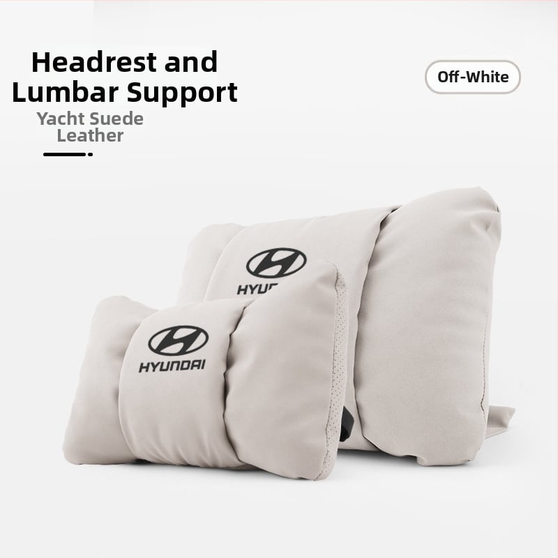 Autopea ja alaselja padja komplekt – universaalne sobivus, kõikide aastaaegade jaoks, välisk materia jaht veluur, täidis pilve puuvill, margi logo muster