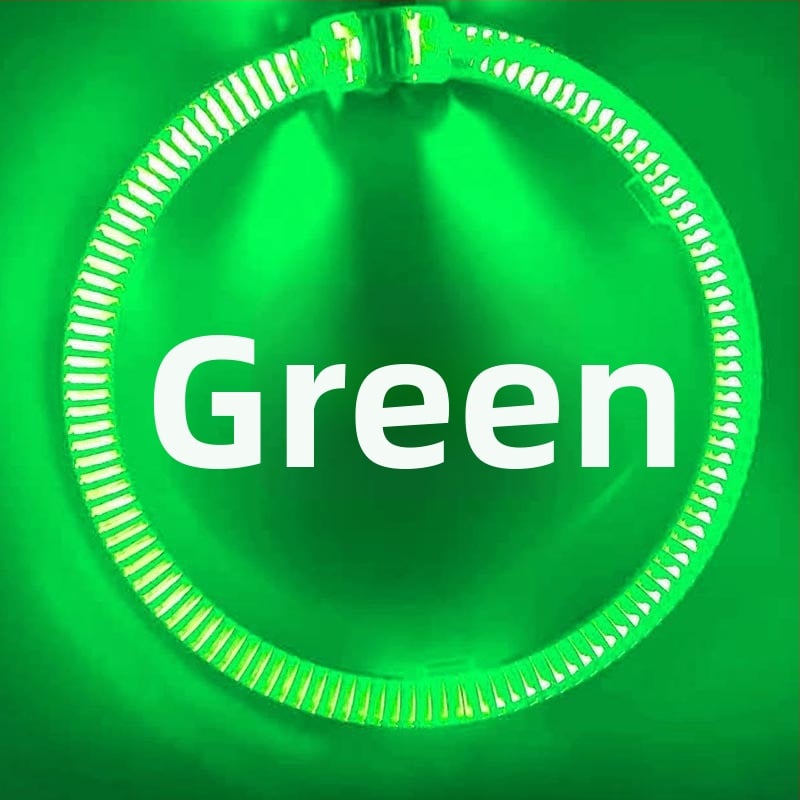 LED фарове с ангелски очи, 2 реда външно задвижване, 12V, 35W, 3000 lm, 30000 h