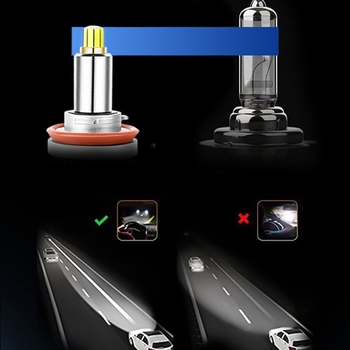 Автомобилен LED фар, 360° осемъгълен дизайн, 55W, 12V, 10000 lm, IP68, 50000 ч