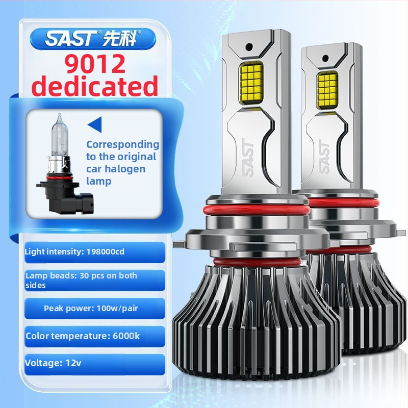 LED фар за автомобил с леща H471, предни къси и дълги светлини, интегриран модул, 90–100W, 12V