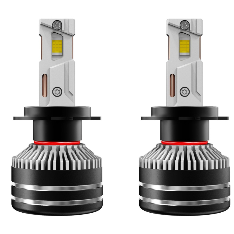 LED фарове за автомобил и фар за мъгла, X20 двойна медна тръба, 65W, 12V, 6000LM, IP68