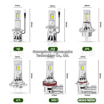 LED priekiniai žibintai 3570, 46W/50W/60W, 12V, IP67, ventiliatoriaus aušinimas