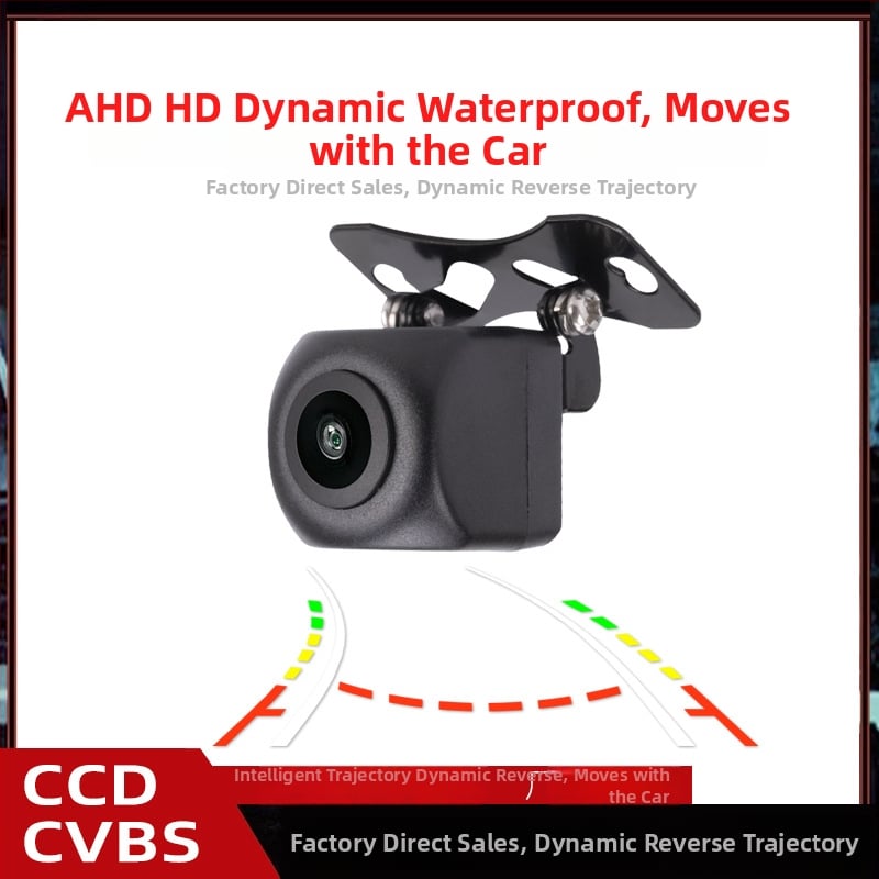 Auto tagurduskamera JF-012, 500TVL lahutusvõime, 170° reguleeritav nurk, 12V toiteallikas, kahekordne video sisend