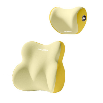 Elektriska masāžas spilventiņš birojā ar apkuri un jostasvietas atbalstu, daudzfunkcionāls jostas spilventiņš ar atmiņas putu pildījumu, Drikong materiāls