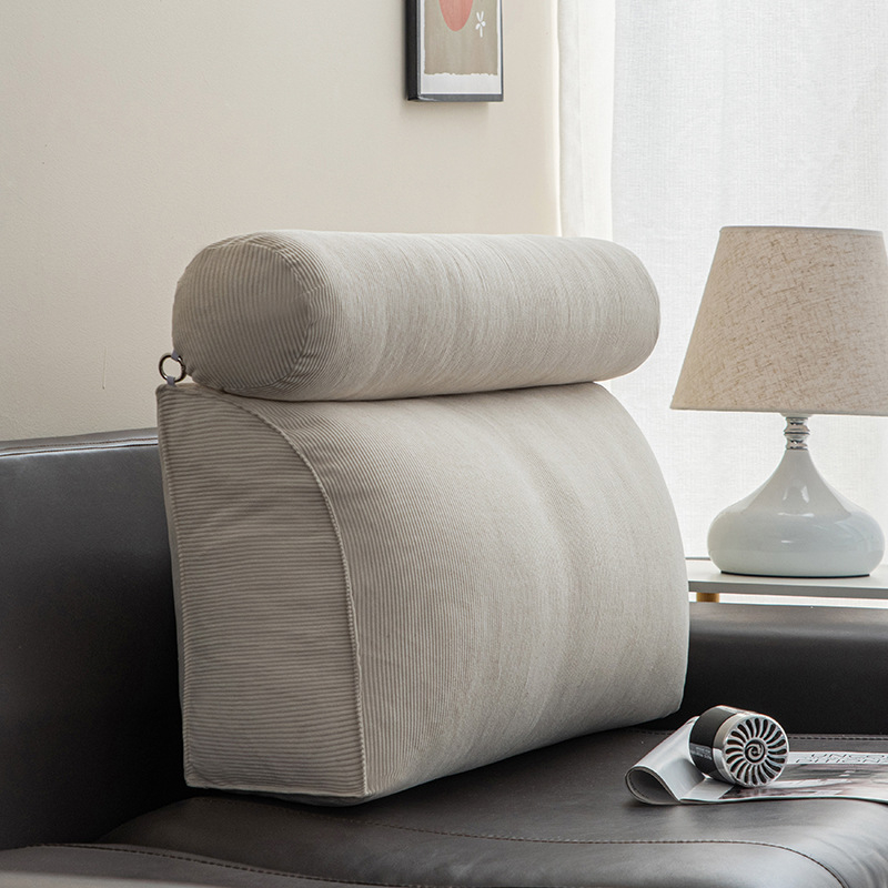 Μαξιλάρι οσφυϊκής στήριξης — πολυεστερικό κάλυμμα, γέμισμα από PP βάμβακι, δυνατότητα προσαρμογής, απλό στυλ