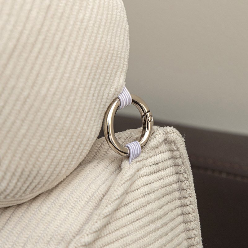 Μαξιλάρι οσφυϊκής στήριξης — πολυεστερικό κάλυμμα, γέμισμα από PP βάμβακι, δυνατότητα προσαρμογής, απλό στυλ