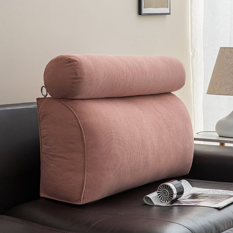 Μαξιλάρι οσφυϊκής στήριξης — πολυεστερικό κάλυμμα, γέμισμα από PP βάμβακι, δυνατότητα προσαρμογής, απλό στυλ