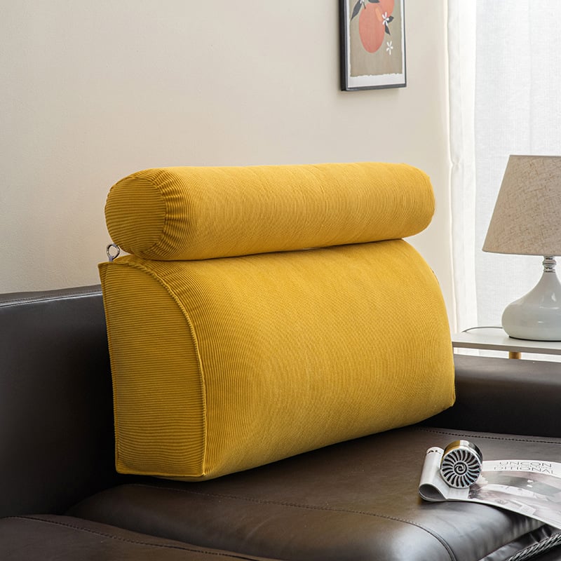 Μαξιλάρι οσφυϊκής στήριξης — πολυεστερικό κάλυμμα, γέμισμα από PP βάμβακι, δυνατότητα προσαρμογής, απλό στυλ