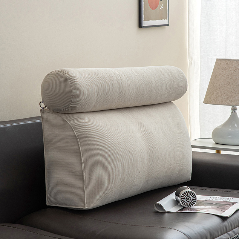 Μαξιλάρι οσφυϊκής στήριξης — πολυεστερικό κάλυμμα, γέμισμα από PP βάμβακι, δυνατότητα προσαρμογής, απλό στυλ