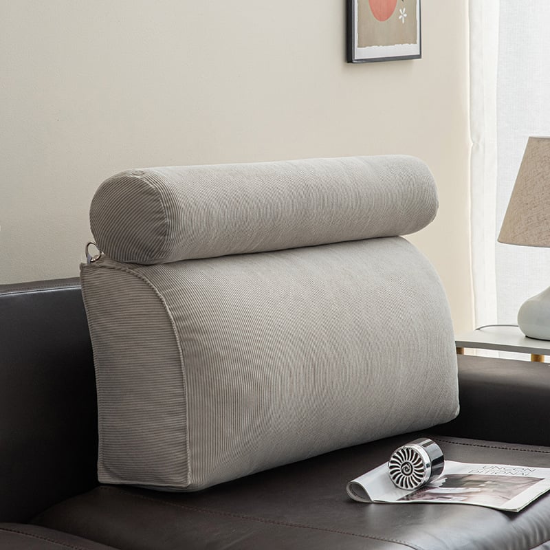 Μαξιλάρι οσφυϊκής στήριξης — πολυεστερικό κάλυμμα, γέμισμα από PP βάμβακι, δυνατότητα προσαρμογής, απλό στυλ