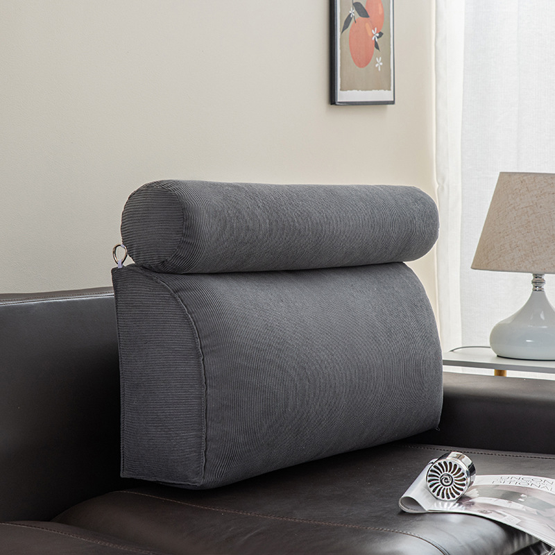 Μαξιλάρι οσφυϊκής στήριξης — πολυεστερικό κάλυμμα, γέμισμα από PP βάμβακι, δυνατότητα προσαρμογής, απλό στυλ