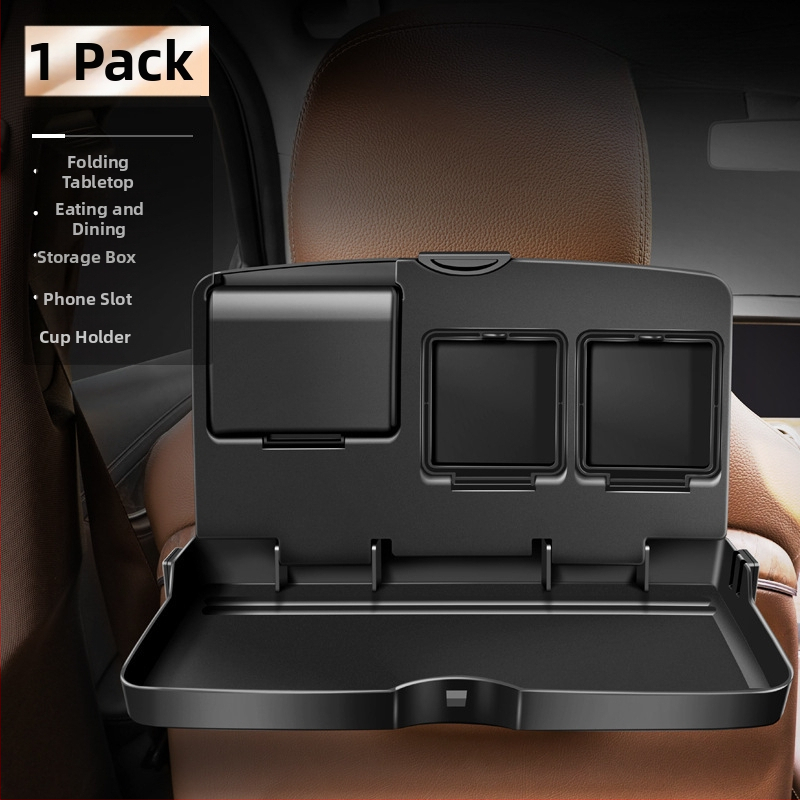 Galinis sulankstomas staliukas automobiliui, plastikinis, daugiafunkcinis, sienos montavimas, universalus