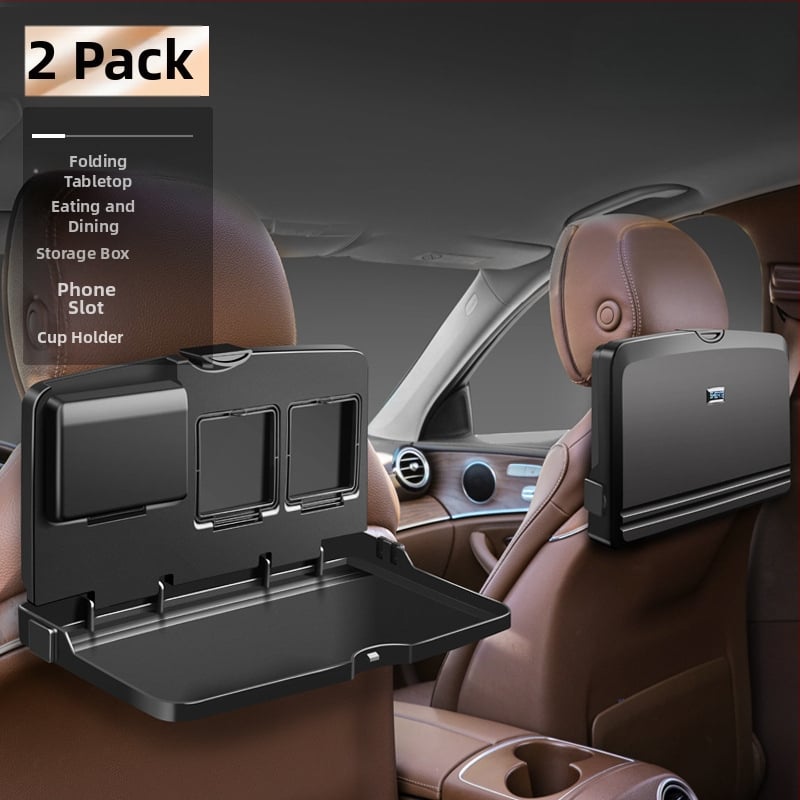 Galinis sulankstomas staliukas automobiliui, plastikinis, daugiafunkcinis, sienos montavimas, universalus