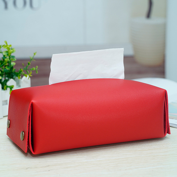 PU ādas kvadrātveidīga salvetu kārba – augstas blīvuma plāksne, noņemamas salvetes, daudzfunkcionāla, moderns minimālisma dizains