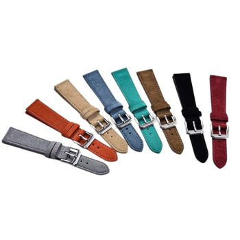 Ремешка за часовник от естествена кожа с винтидж текстура върху върхния слой, съвместима с Apple Watch и други марки, пусната през пролетта на 2024 г., стил луксозен