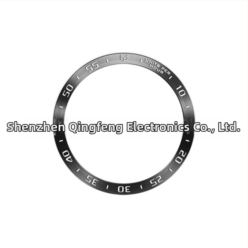 Безел пръстен от неръждаема стомана за Samsung Watch6 Classic, съвместим с 43/47 мм, без закопчалка, 10 g