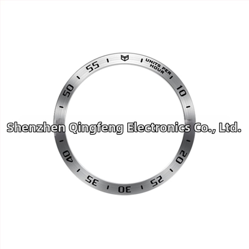 Безел пръстен от неръждаема стомана за Samsung Watch6 Classic, съвместим с 43/47 мм, без закопчалка, 10 g