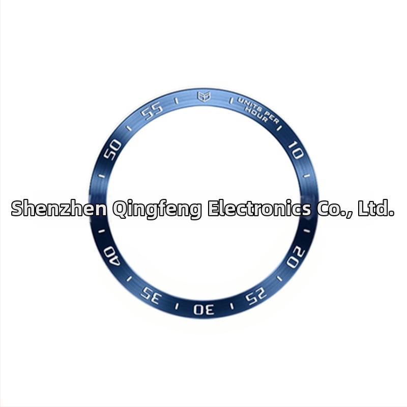 Безел пръстен от неръждаема стомана за Samsung Watch6 Classic, съвместим с 43/47 мм, без закопчалка, 10 g