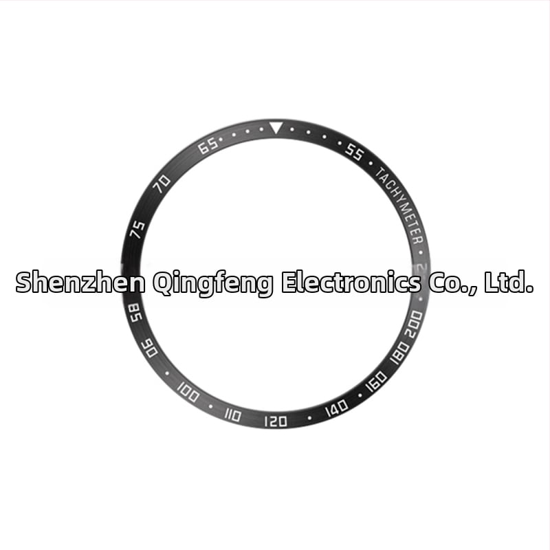 Безел пръстен от неръждаема стомана за Samsung Watch6 Classic, съвместим с 43/47 мм, без закопчалка, 10 g