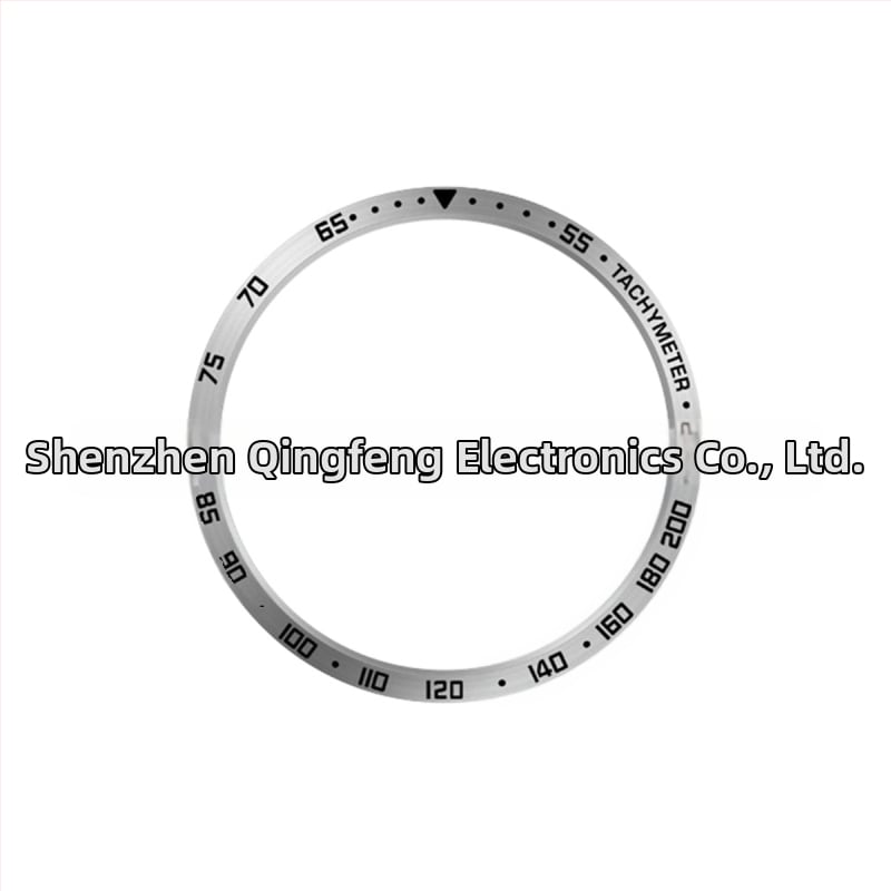 Безел пръстен от неръждаема стомана за Samsung Watch6 Classic, съвместим с 43/47 мм, без закопчалка, 10 g