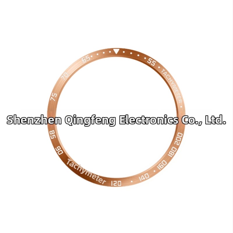 Безел пръстен от неръждаема стомана за Samsung Watch6 Classic, съвместим с 43/47 мм, без закопчалка, 10 g