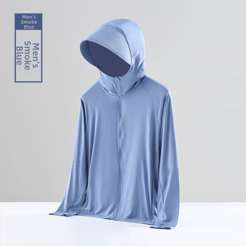 Uniszex szélvédő dzseki nylonból kapucnival, UPF40 UV-védelem, gyorsan száradó és légáteresztő