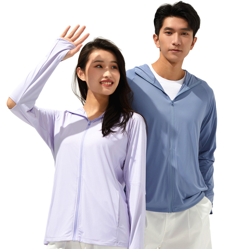 Uniszex szélvédő dzseki nylonból kapucnival, UPF40 UV-védelem, gyorsan száradó és légáteresztő