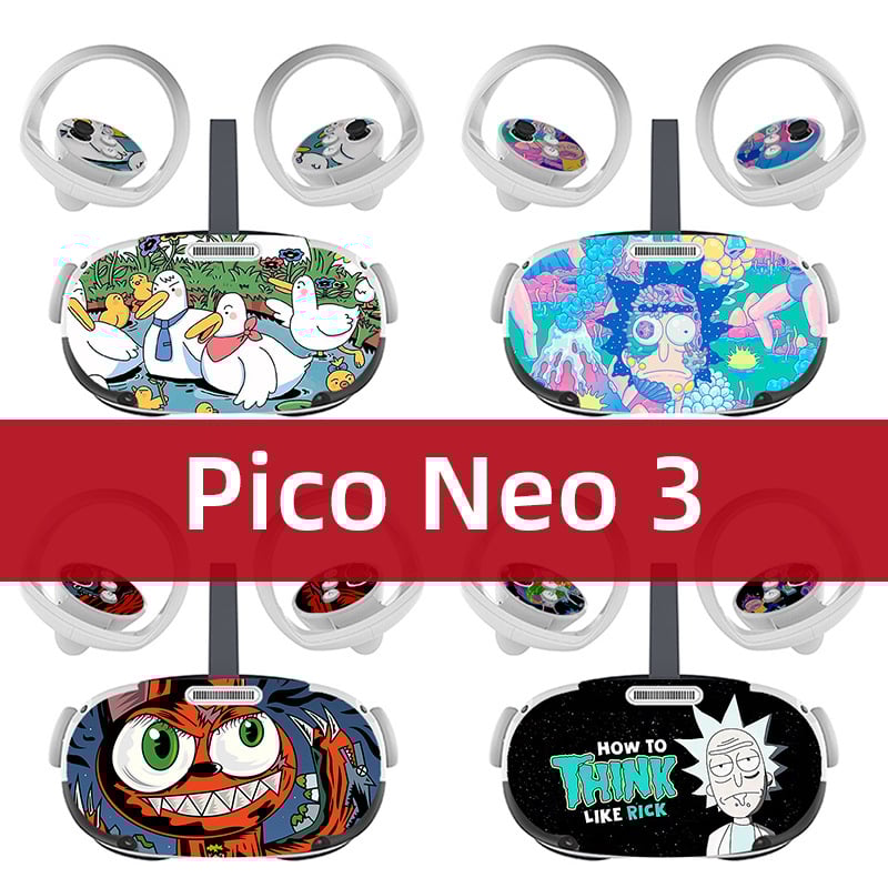 TX spēļu konsoles uzlīmes PICO NEO 3 VR brillēm, HD aizsargfilma, izgatavotas pēc zīmējumiem