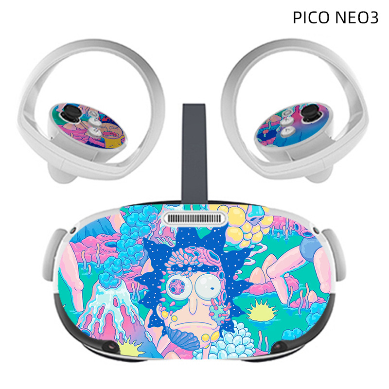 TX spēļu konsoles uzlīmes PICO NEO 3 VR brillēm, HD aizsargfilma, izgatavotas pēc zīmējumiem