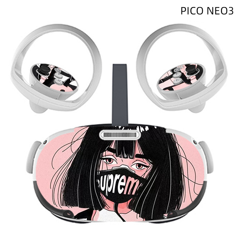 TX spēļu konsoles uzlīmes PICO NEO 3 VR brillēm, HD aizsargfilma, izgatavotas pēc zīmējumiem