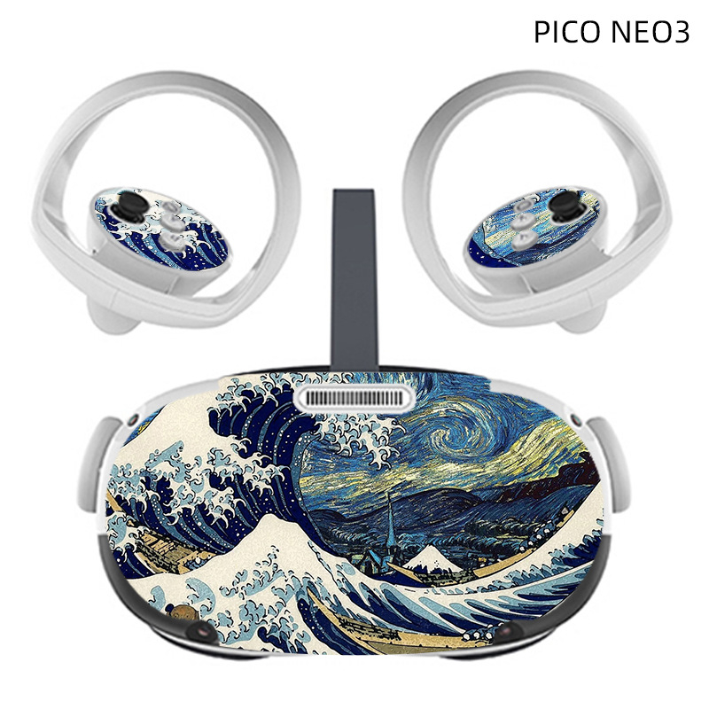 TX spēļu konsoles uzlīmes PICO NEO 3 VR brillēm, HD aizsargfilma, izgatavotas pēc zīmējumiem