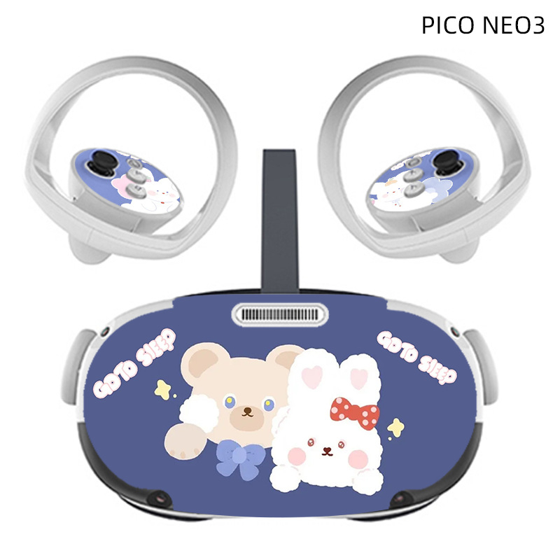TX spēļu konsoles uzlīmes PICO NEO 3 VR brillēm, HD aizsargfilma, izgatavotas pēc zīmējumiem