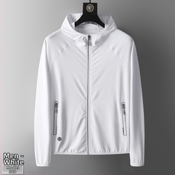 Anloma kültéri szélkabát – uniszex, lélegző anyag 87% poliészter, 13% spandex, UV50+ védelem, kapucnis, nyár–tavasz