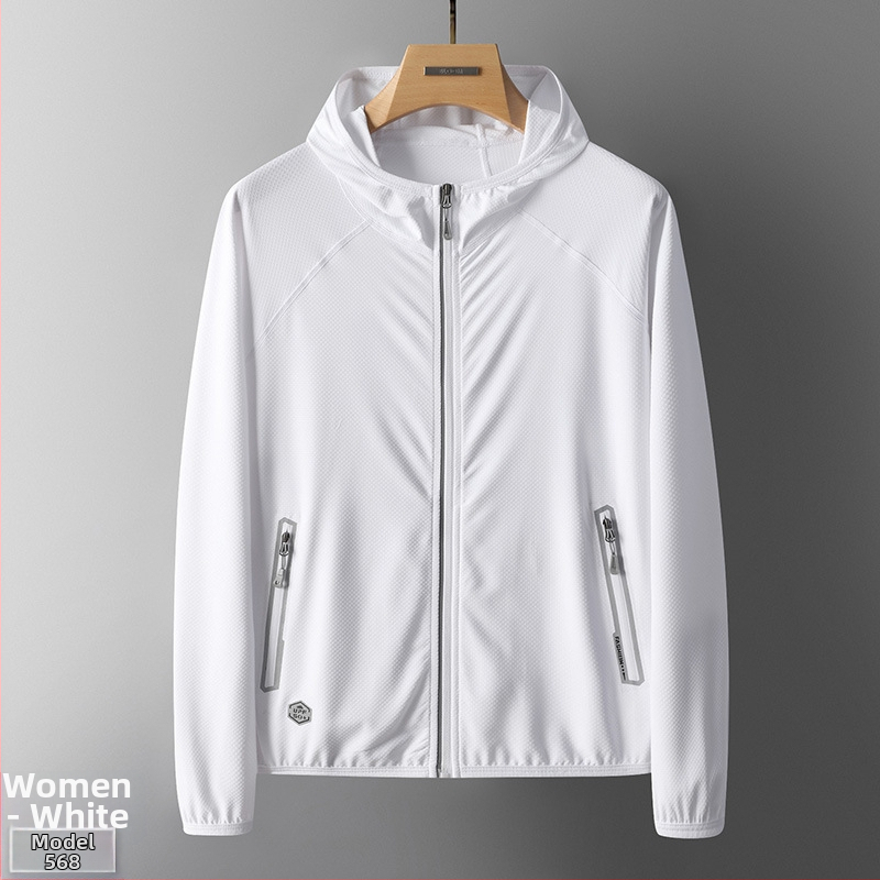 Anloma kültéri szélkabát – uniszex, lélegző anyag 87% poliészter, 13% spandex, UV50+ védelem, kapucnis, nyár–tavasz