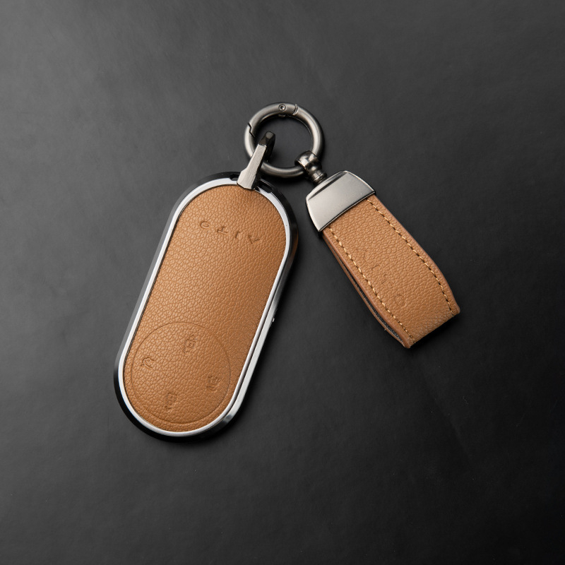 Kućište za ključeve Wenjie M9 od ovčje kože, visokokvalitetan kožni poklopac, kompatibilno s Huawei AITO Ultra/Max Edition, M7 Extended Range, M5, M8; bez prilagođavanja