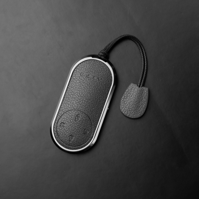 Kućište za ključeve Wenjie M9 od ovčje kože, visokokvalitetan kožni poklopac, kompatibilno s Huawei AITO Ultra/Max Edition, M7 Extended Range, M5, M8; bez prilagođavanja