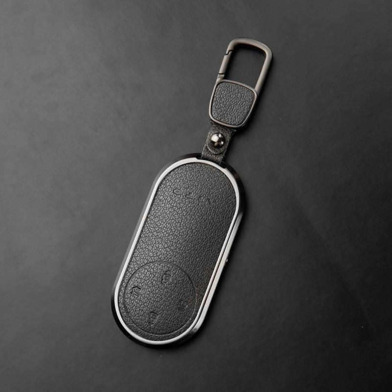 Kućište za ključeve Wenjie M9 od ovčje kože, visokokvalitetan kožni poklopac, kompatibilno s Huawei AITO Ultra/Max Edition, M7 Extended Range, M5, M8; bez prilagođavanja