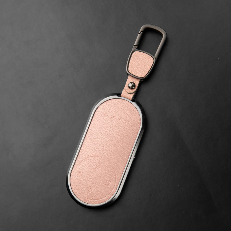 Kućište za ključeve Wenjie M9 od ovčje kože, visokokvalitetan kožni poklopac, kompatibilno s Huawei AITO Ultra/Max Edition, M7 Extended Range, M5, M8; bez prilagođavanja